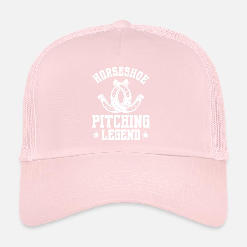 Horseshoe Pitching Legend Trucker Cap