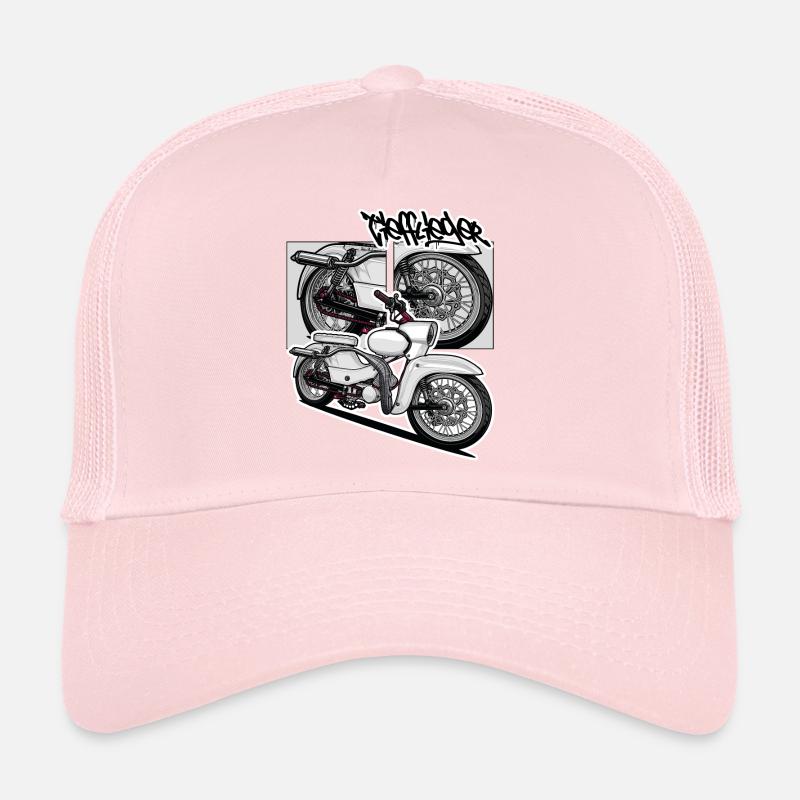 Étoile (blanche) // Illustration Casquette trucker 