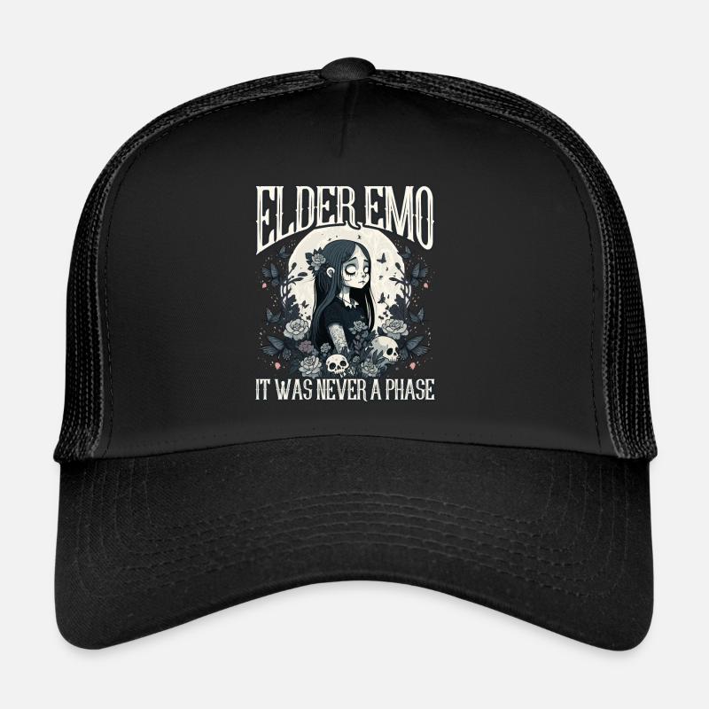Drôle Emo Garçon Emo Fille Casquette trucker 