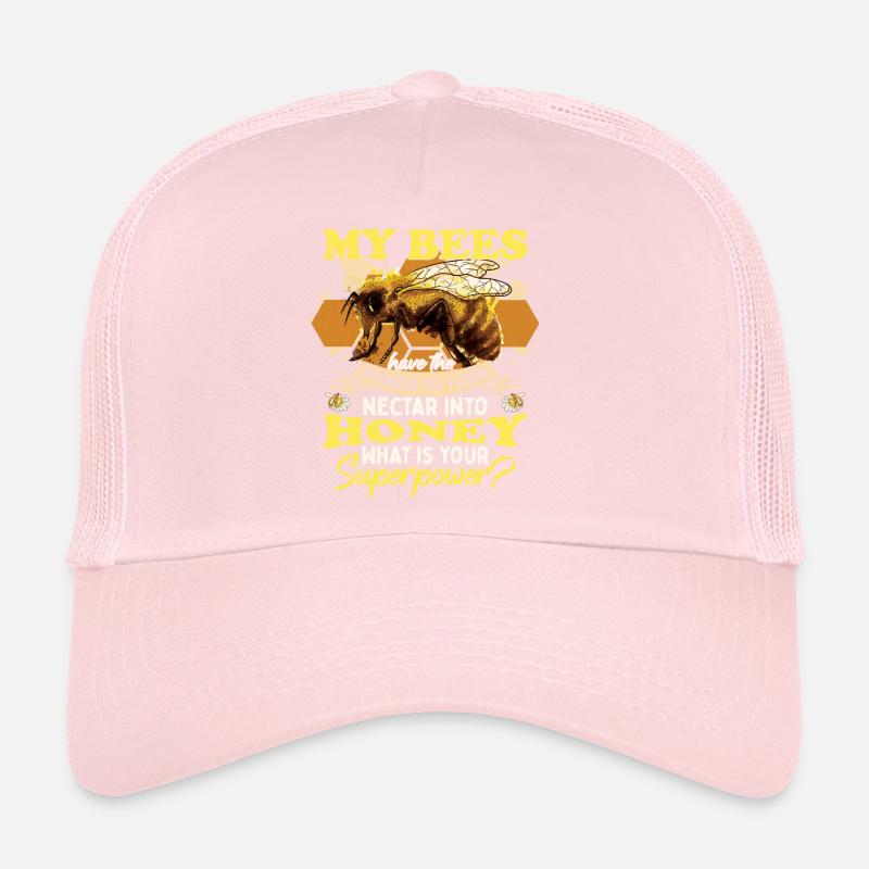 Mes abeilles transforment le nectar en miel Casquette trucker 
