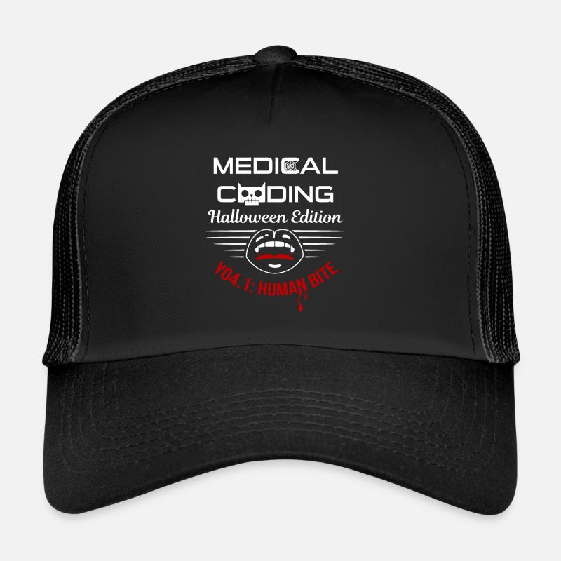Halloween Medicine Coder Medical Trucker Cap