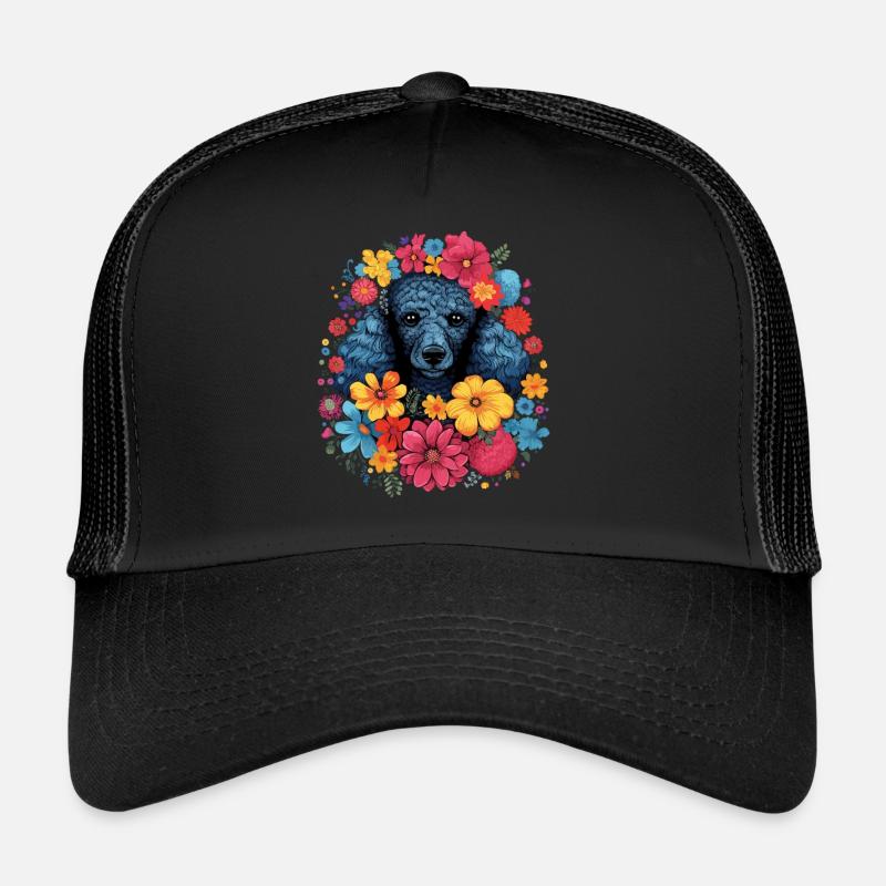 Poodle Dog Gift Trucker Cap