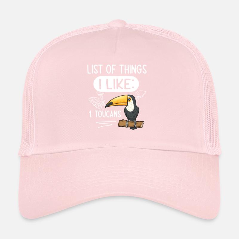 Toucan Bird Rainforest Trucker Cap