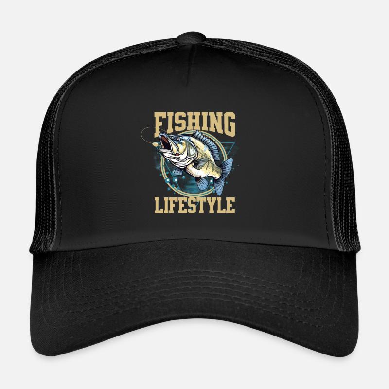Angeln Lebensstil Trucker Cap