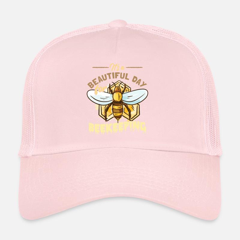 Beekeeping Honeycomb Honey Bees Hive Trucker Cap