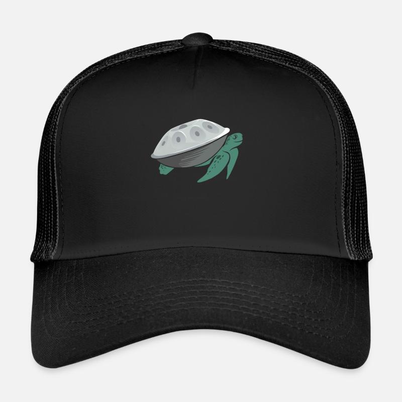 Jouer Handpan Turtle Handpan Casquette trucker 