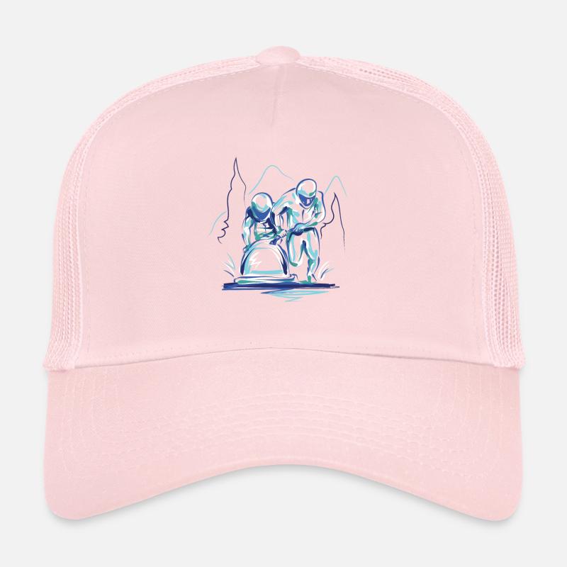 Bobfahren Bob Eischlitten Trucker Cap