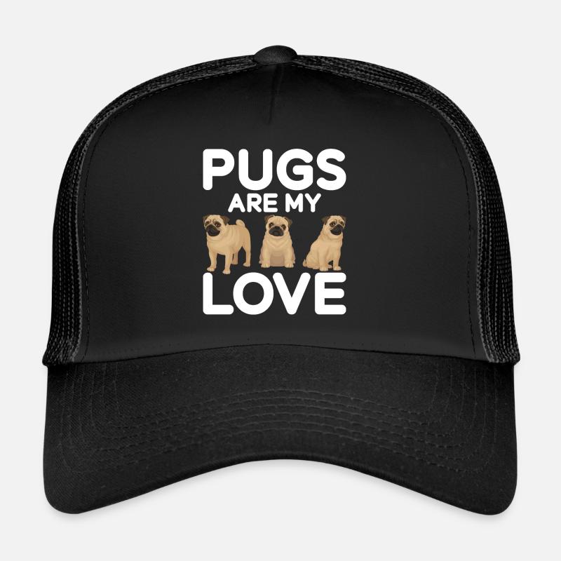 Pug Gifts for Pug Lovers Trucker Cap