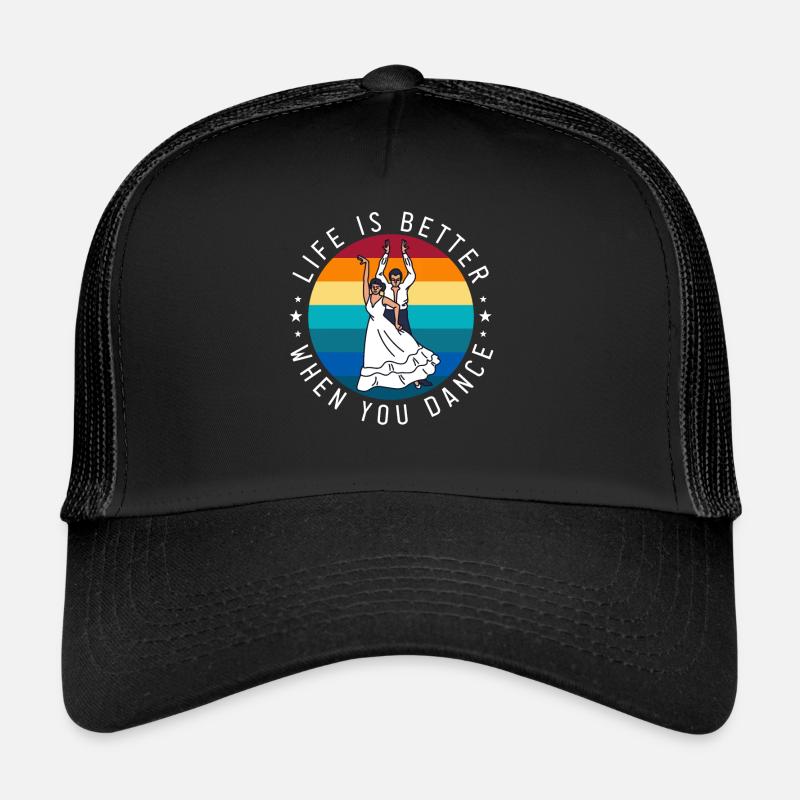 La vie est meilleure quand vous êtes professeur de danse Casquette trucker 