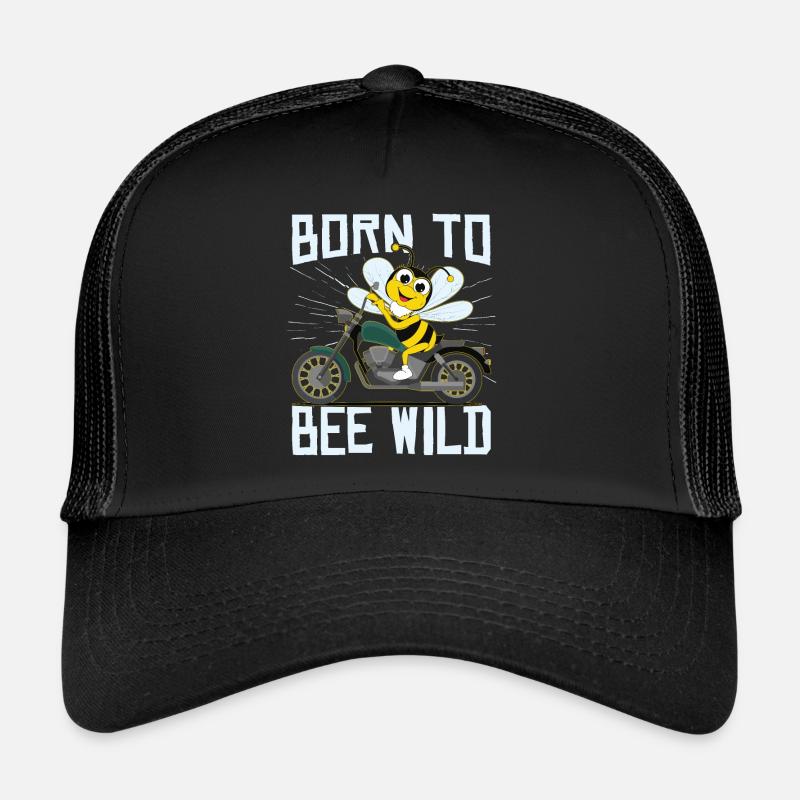 Born To Bee Wild Trucker Cap