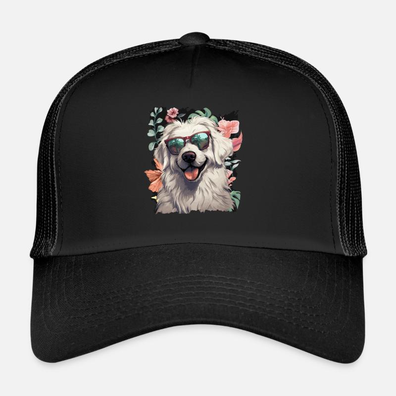 Maremma Abruzzes Berger Chien Casquette trucker 