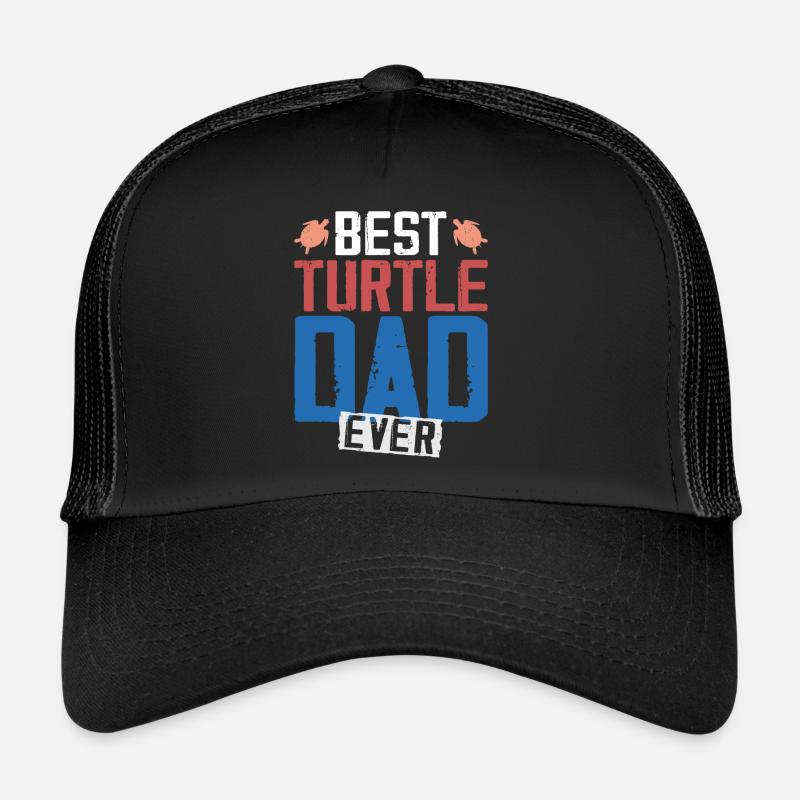 Sea Turtle Tortoise Dad Best Casquette trucker 