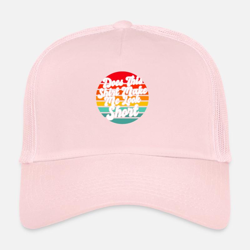 Schwarzer Humor Kurz Trucker Cap