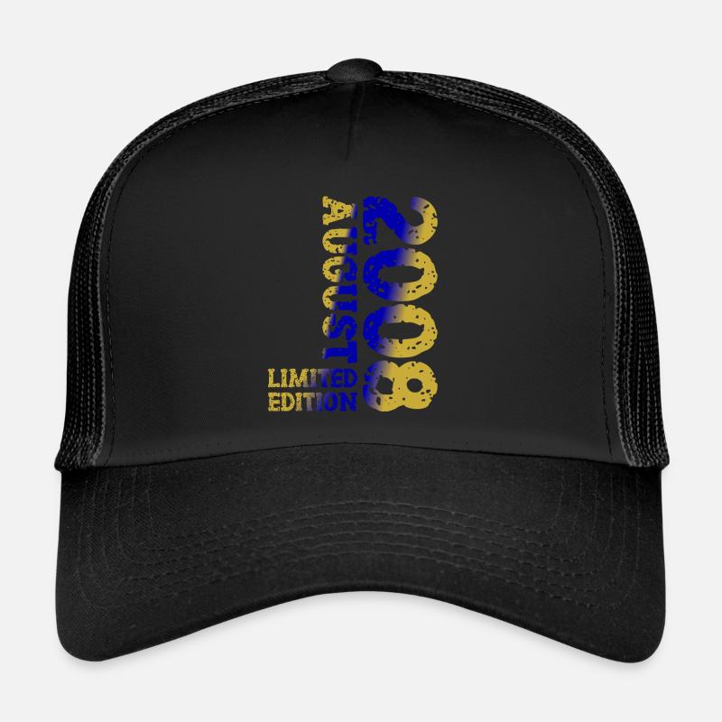2008 August Limited Edition 15th Birthday Outfit Trucker Cap