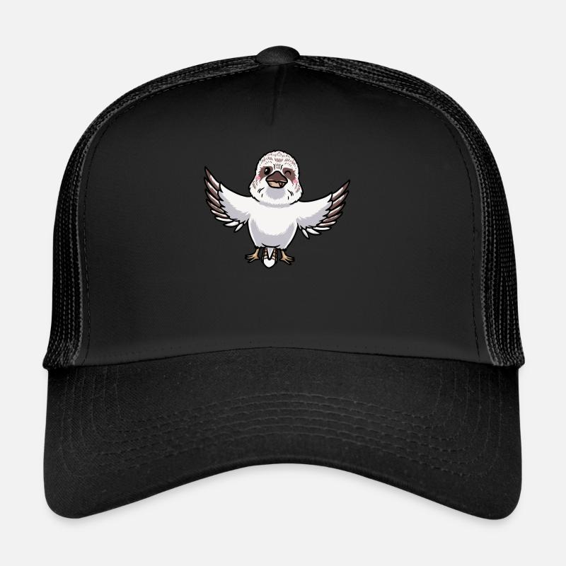 Laughing Hans Vogel Jägerliest Kawaii Emoticon Casquette trucker 