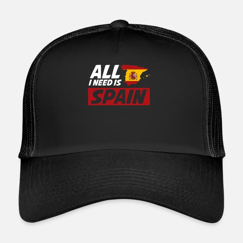 Espagne Vacances Espagnol Casquette trucker 