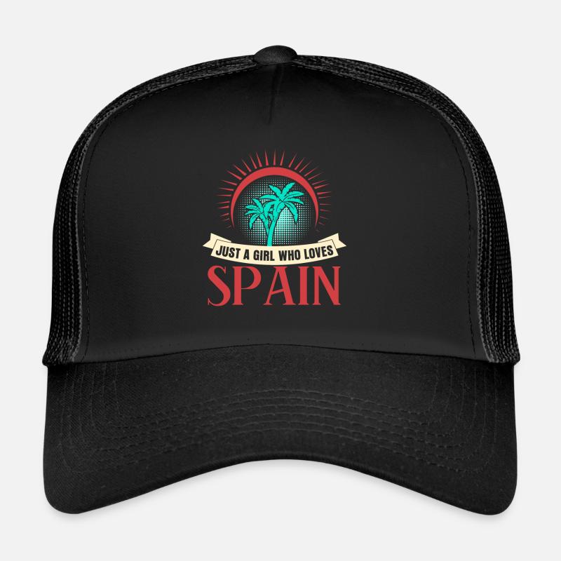 Espagne Vacances Espagnol Casquette trucker 