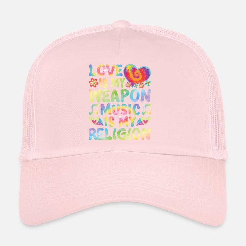 Hippie Bohème Boho Peace Casquette trucker 
