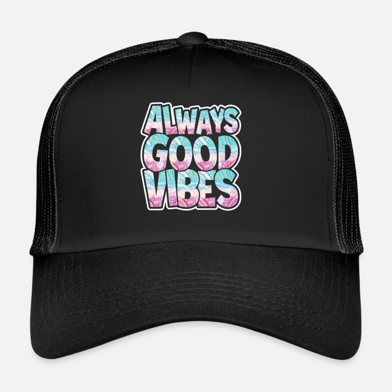 Hippie Frieden Freundlichkeit Trucker Cap