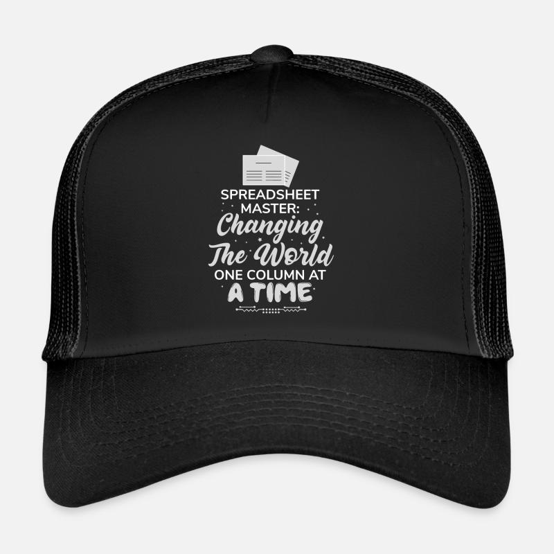 Tabellenkalkulations-Nerd-Datenanalyst Trucker Cap