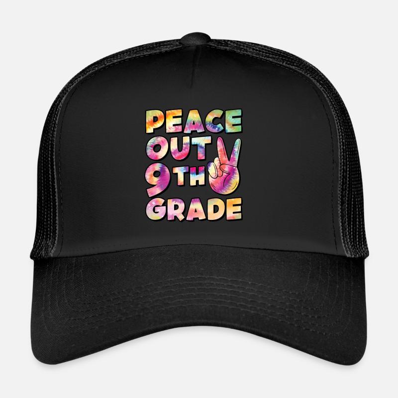 Paix en 1ère année Dernier jour d’école Casquette trucker 