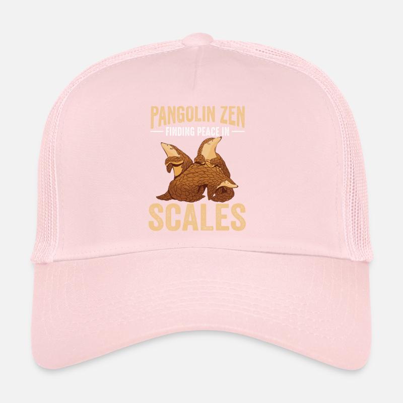 Peace In Sheds Pangolins Find Lovers Trucker Cap