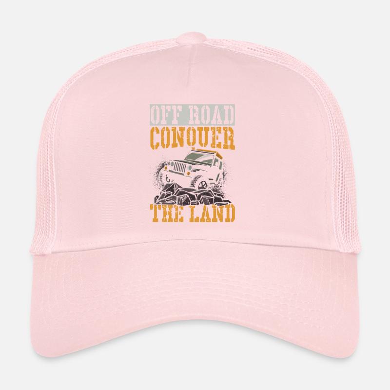 Tout-terrain Conquérir le terrain Hors route Casquette trucker 