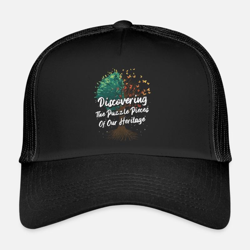 Genealogie Spruch Trucker Cap