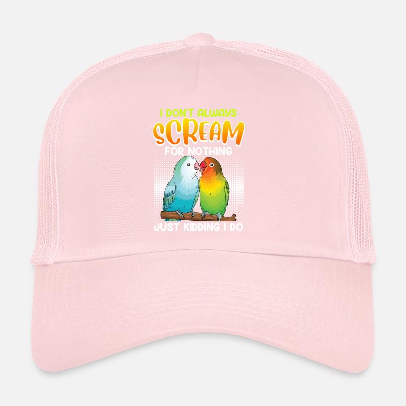 Lovebird Je ne crie pas toujours pour rien Casquette trucker 