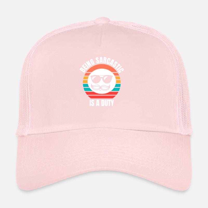 Black humor Trucker Cap