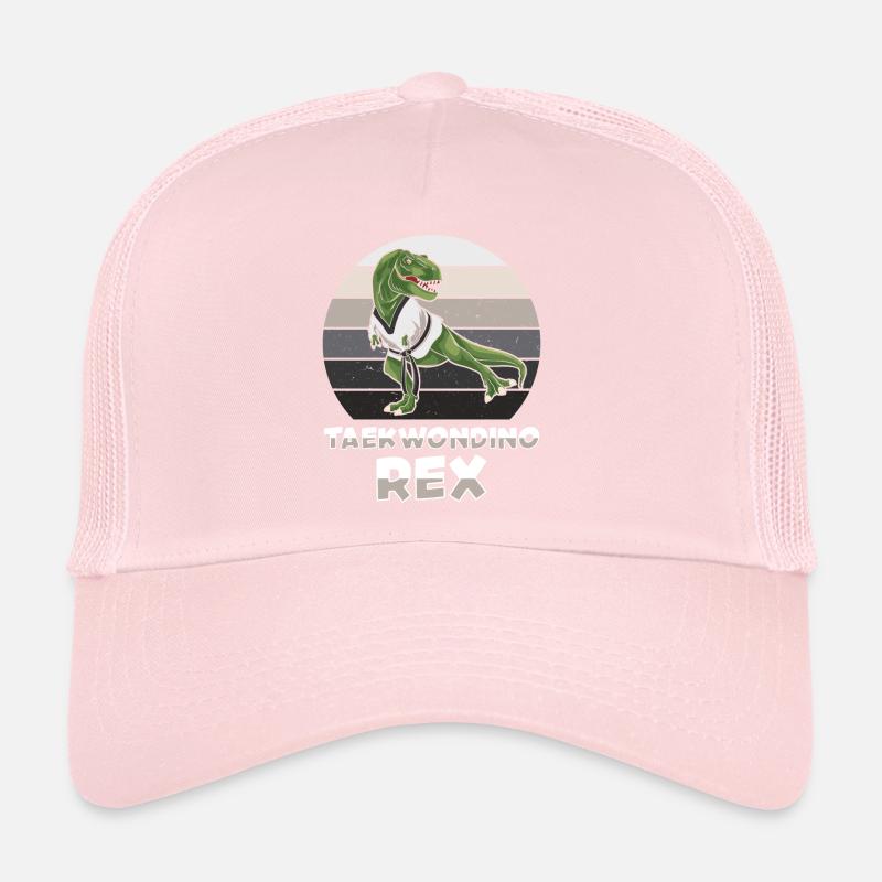 Taekwondino Rex Dinosaur Lover T-rex Casquette trucker 