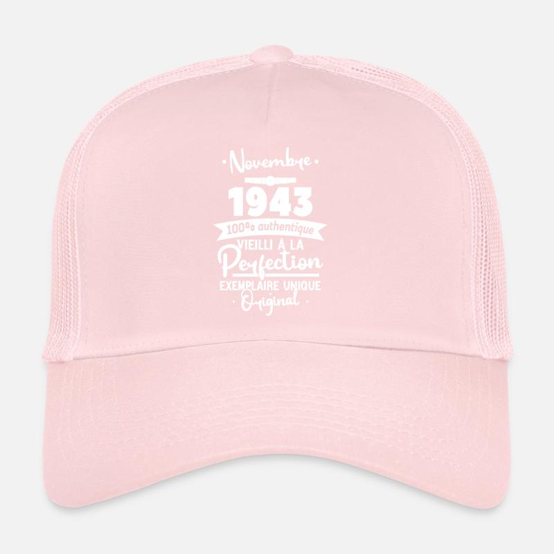 Gift Anniv. November 1943 - 80 years Trucker Cap