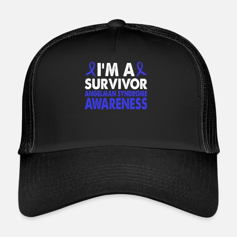 Ruban bleu de la Casquette trucker 