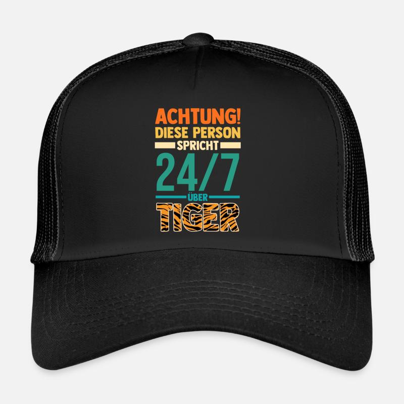 Tiger Motiv Trucker Cap