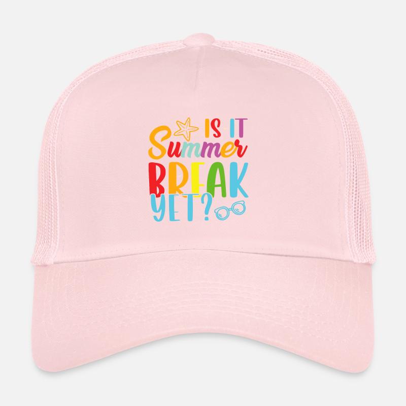 Ist schon Sommerpause? Letzter Tag Trucker Cap