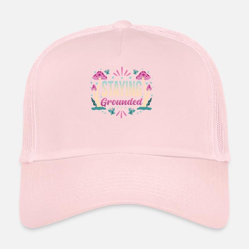 Mindfulness Dire Restez ancré Casquette trucker 