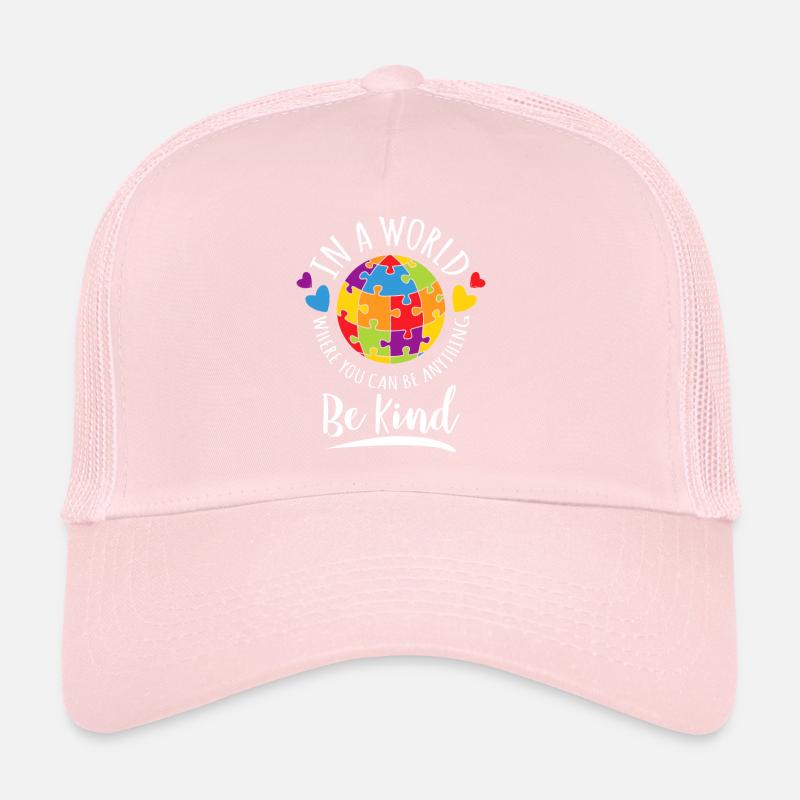 Autismus-Bewusstsein, Unterstützung Liebe Trucker Cap