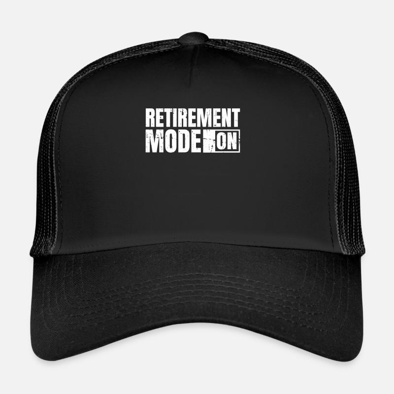 Mode de retraite de pension de retraité activé Casquette trucker 