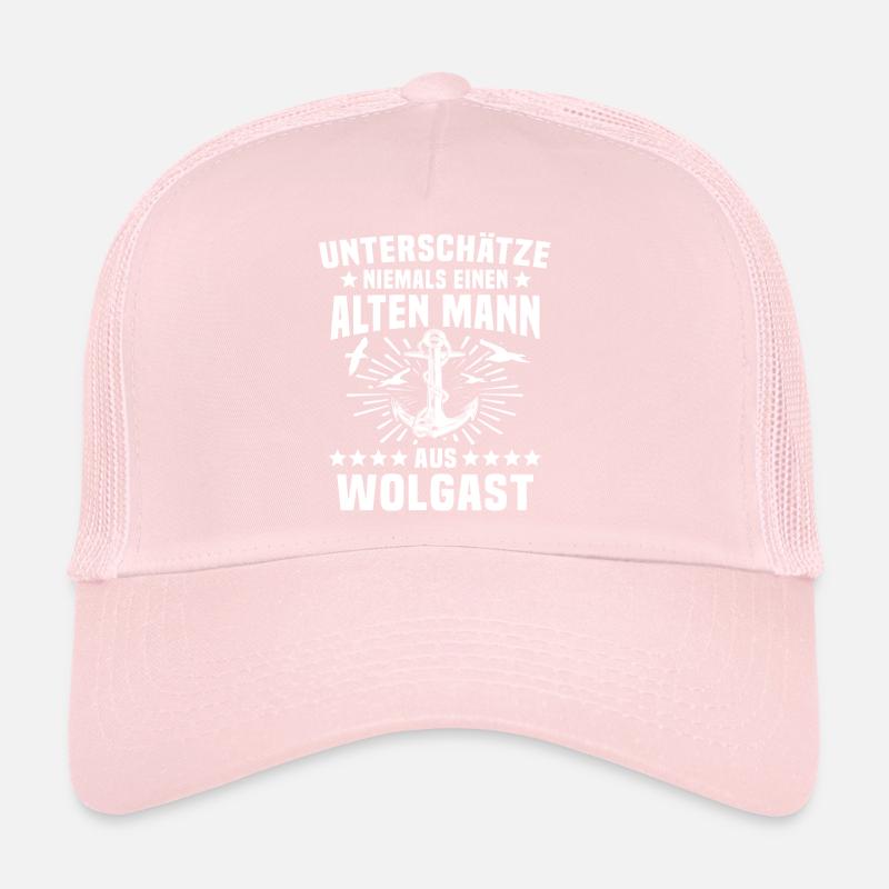 Wolgast Sprüche Wolgaster Spruch Trucker Cap