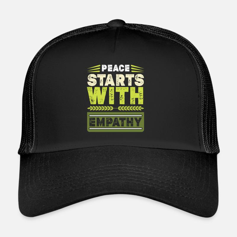 Peace stars with Empathy Trucker Cap