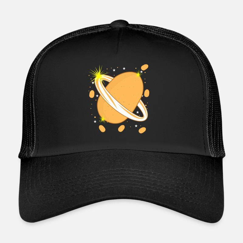 Pomme de terre dans l’espace Pommes de terre Casquette trucker 