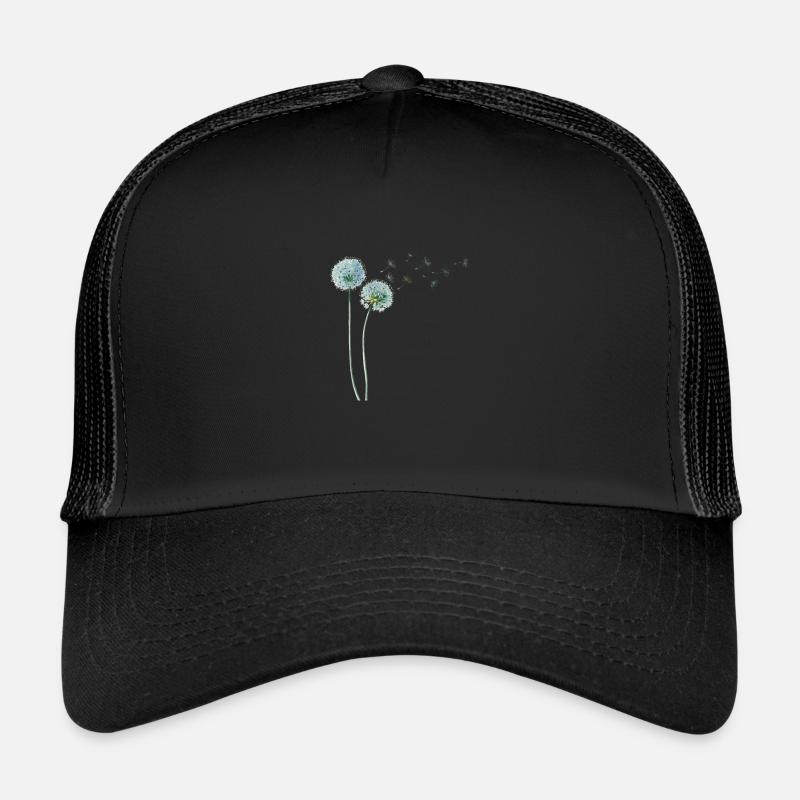 Löwenzahn Pissenlit - Casquette trucker  - noir/noir