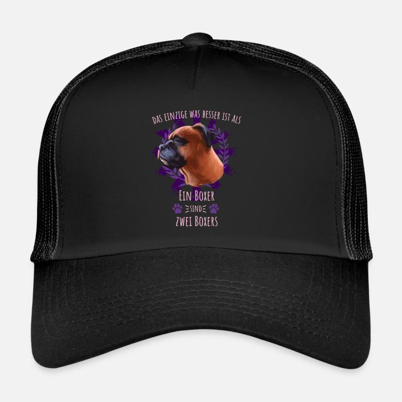 Zwei Boxer sind besser als einer Trucker Cap