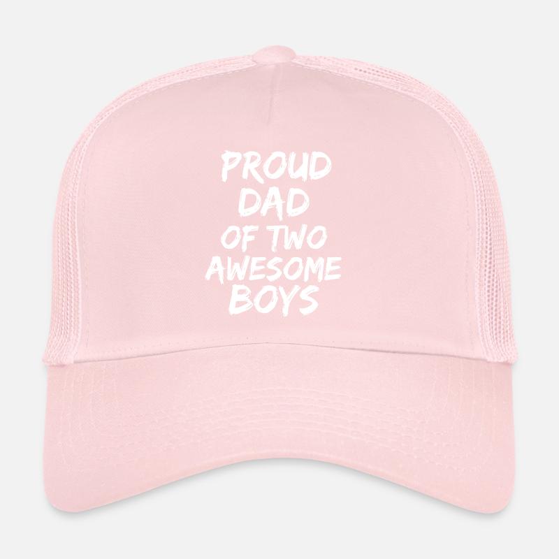 Stolzer Vater von zwei tollen Jungs Trucker Cap