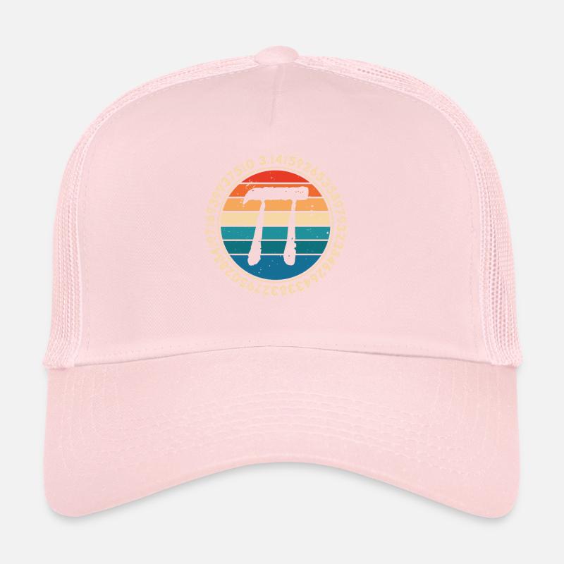 Pi numbers in a circle Trucker Cap