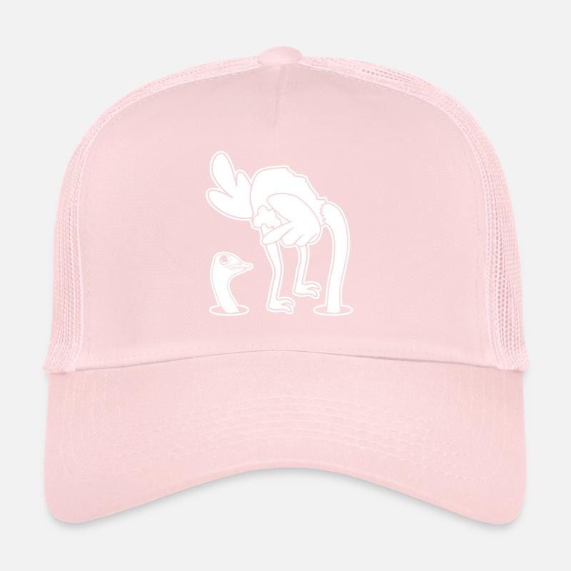 Autruche Casquette trucker 