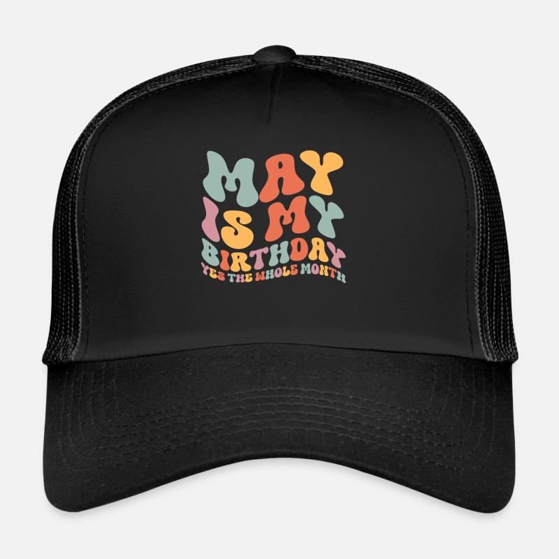 Anniversaire de mai Casquette trucker 