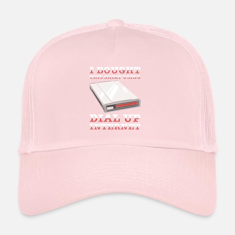 90s Nostalgie Rétro 90s Internet commuté vintage Casquette trucker 