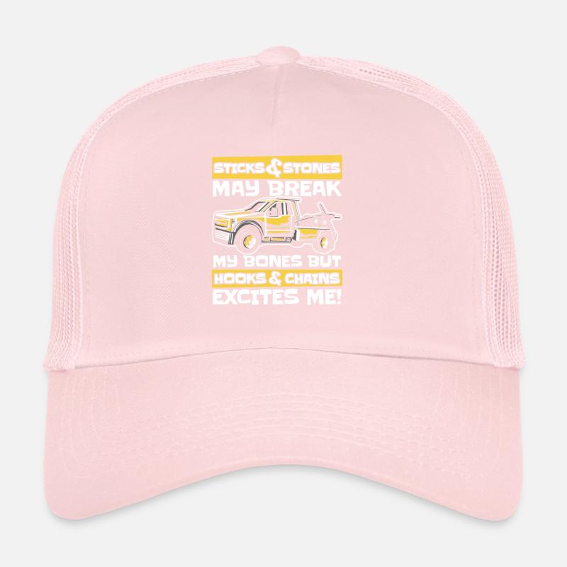 Hooks And Chains m’excite Dépanneuse Casquette trucker 