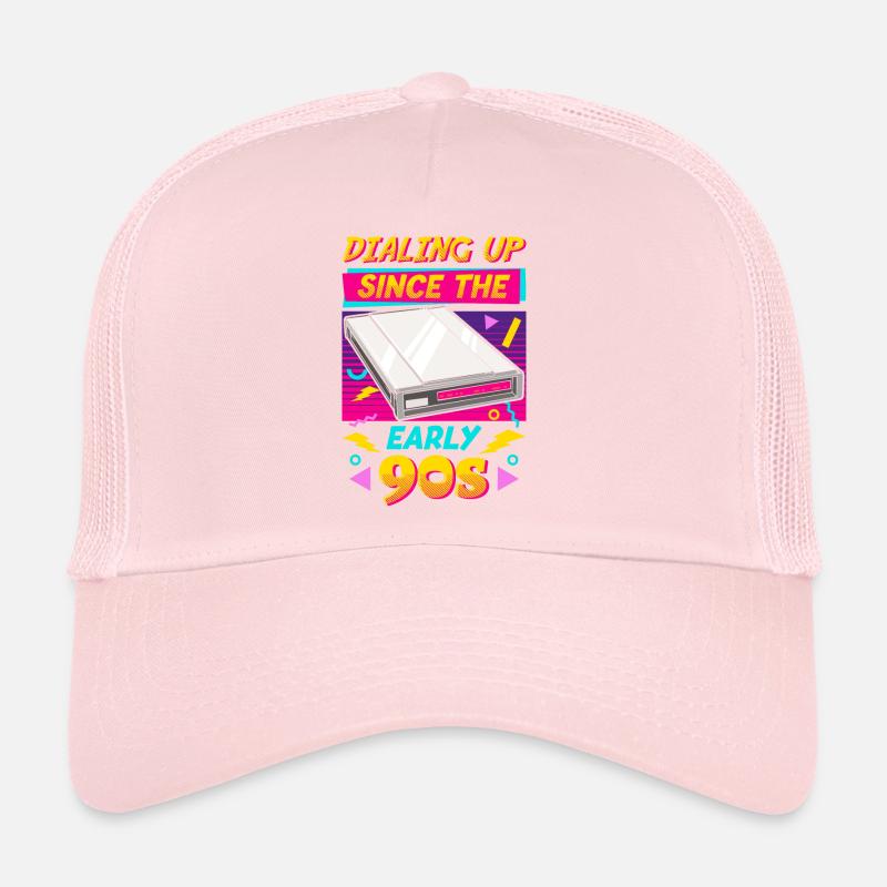 90s Nostalgia Retro 90s Dial Up Trucker Cap